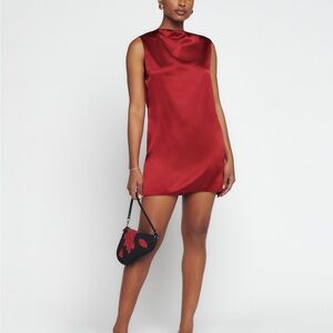 REFORMATION SERINA SILK DRESS